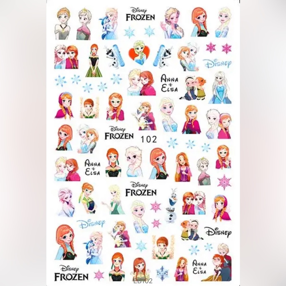 $1 NAIL STICKER SHEET. NEW. $1 WITH ANY $10 ORDER OR MORE